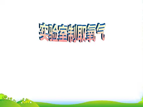 沪教版九年级上册化学 2.1 性质活泼的氧气 课件 (共15张PPT) (2)