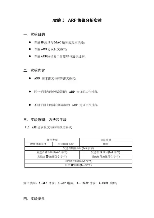 计算机网络实验3-实验5