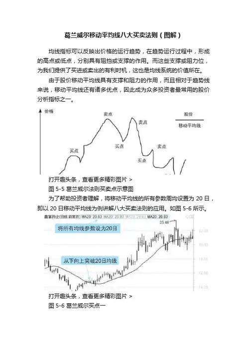 葛兰威尔移动平均线八大买卖法则（图解）