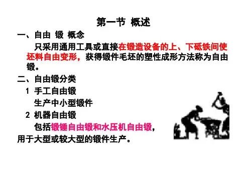 教学课件第三章自由锻造工艺