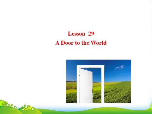 冀教版七年级英语下册Unit 5 I Love Learning English!Lesson 29