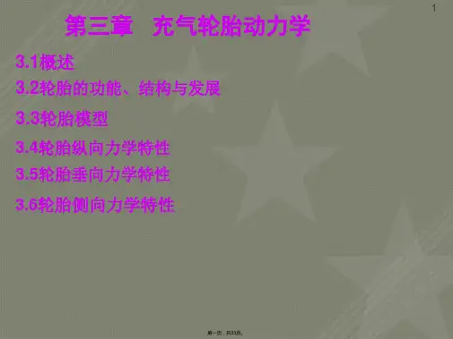汽车动力学-轮胎动力学