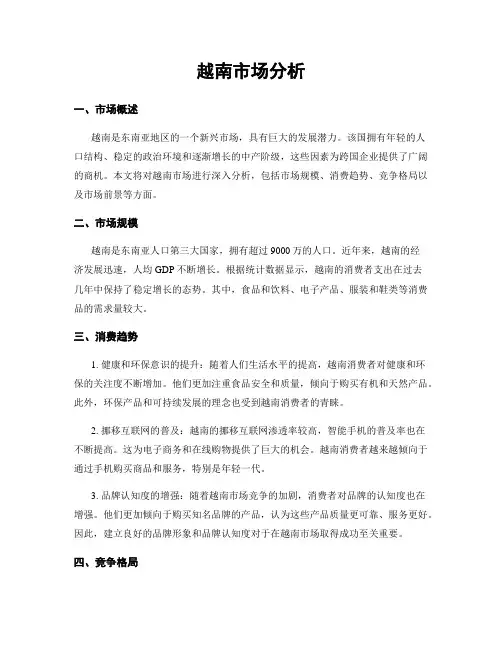 越南市场分析