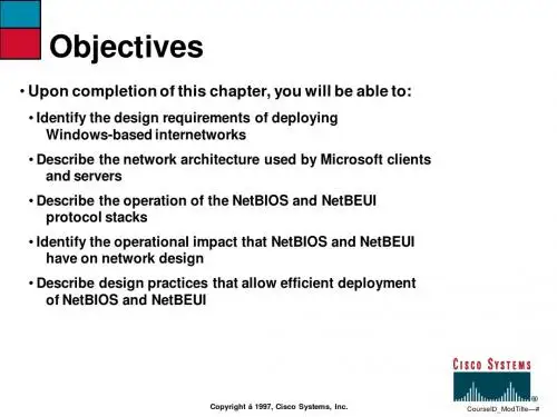 Cisco  思科 网络 技术 培训 技术CHAP14