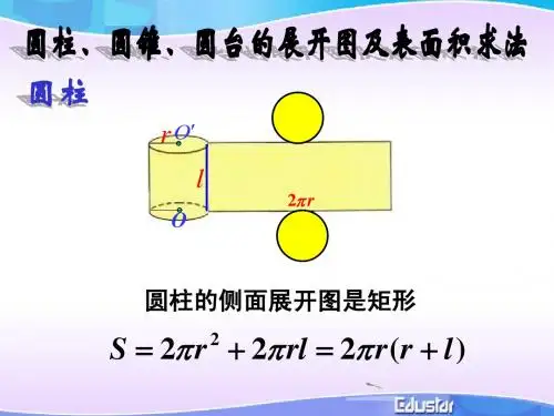 柱体、锥体、台体的表面积和体积