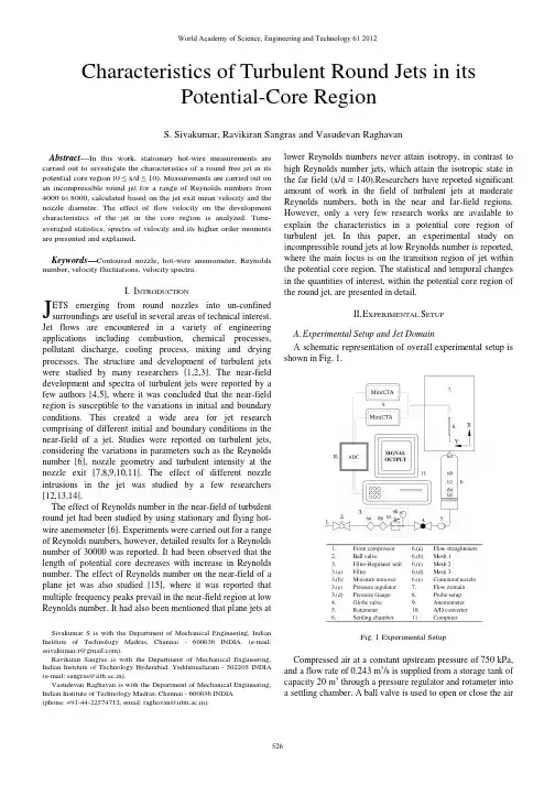 Characteristics of Turbulent Round Jets in its