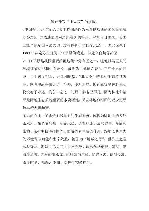 停止开发的原因