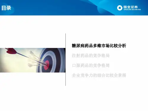 2018年糖尿病行业深度研究报告