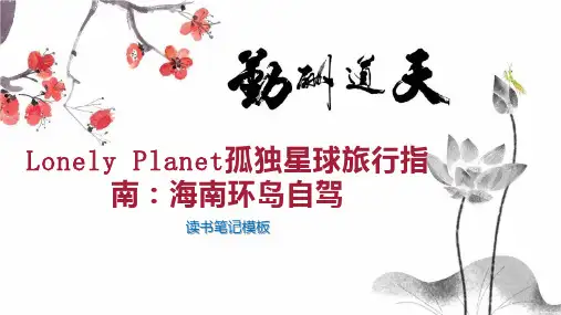 Lonely Planet孤独星球旅行指南：海南环岛自驾