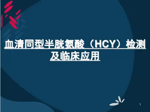 同型半胱氨酸HCY