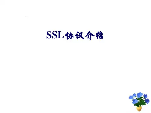SSL协议介绍ppt课件