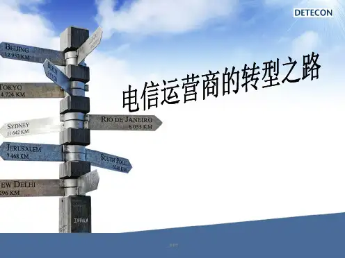 电信运营商的转型之路ppt课件