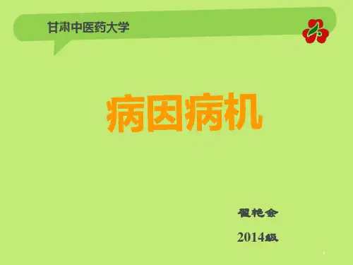 中医病因病机(完整)学习资料