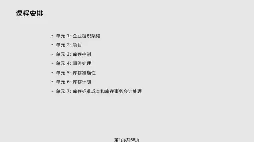 INV培训文档PPT课件