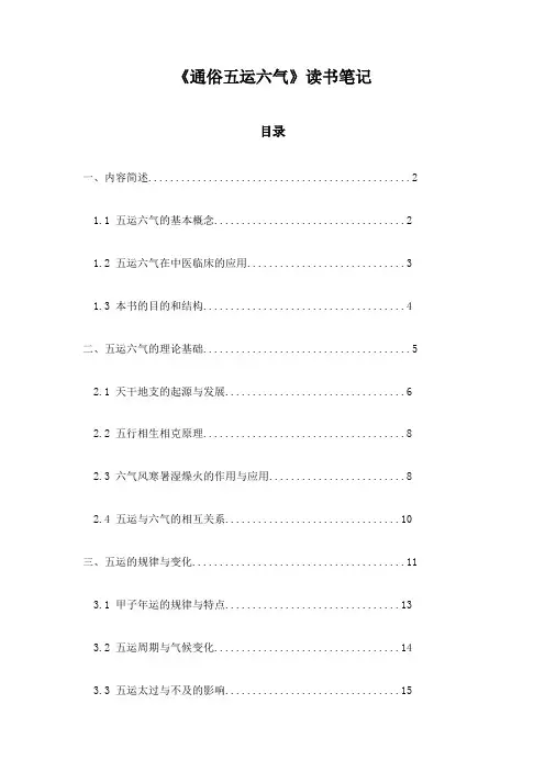 通俗五运六气_记录