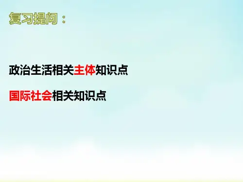 高考政治二轮复习课件：哲学概论,探索世界与追求真理22张
