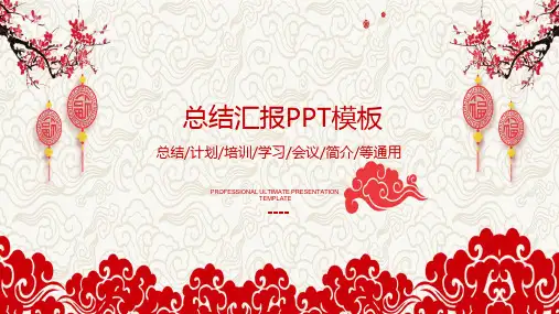 2024年终总结新年计划 PPT模版 (32)