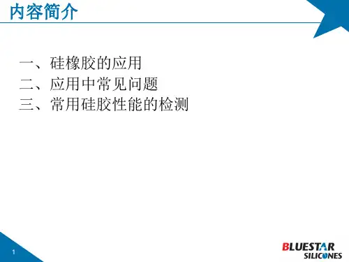 高温硫化硅橡胶应用介绍专业教育