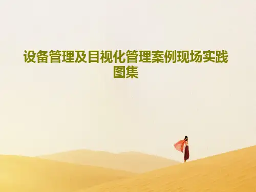设备管理及目视化管理案例现场实践图集共107页文档
