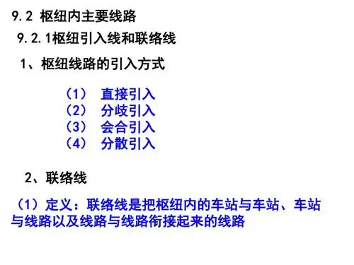兰州交通大学交通运输专业站场与枢纽设计ppt 028