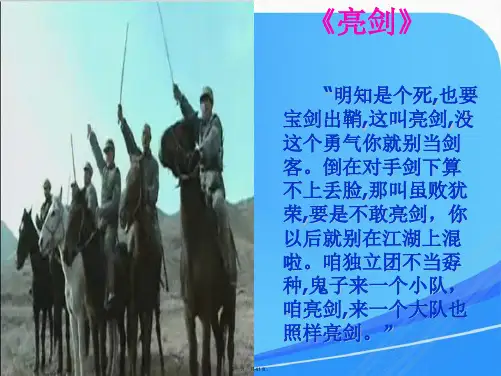 《老人与海》公开课优秀课件