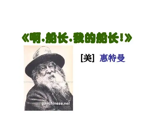 《啊_船长_我的船长》课件