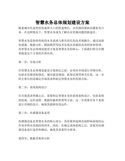 2023-智慧水务总体规划建设方案-1