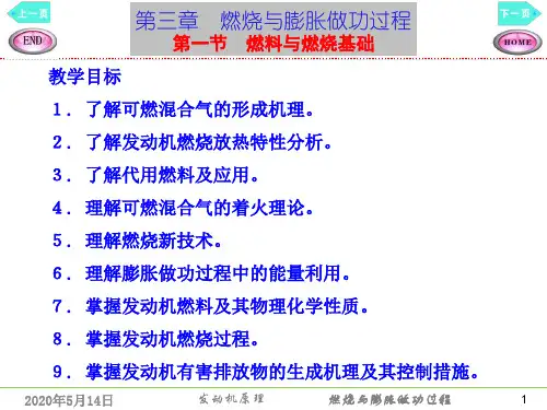 燃烧与膨胀做功过程