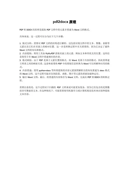 pdf2docx原理