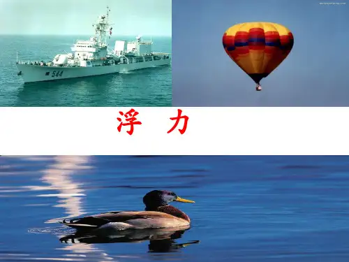 人教版八年级物理1《浮力》课件共29张