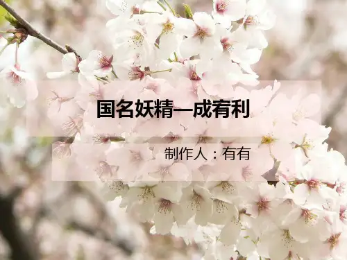 国名妖精