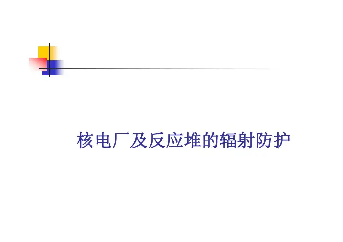 核电厂的辐射防护