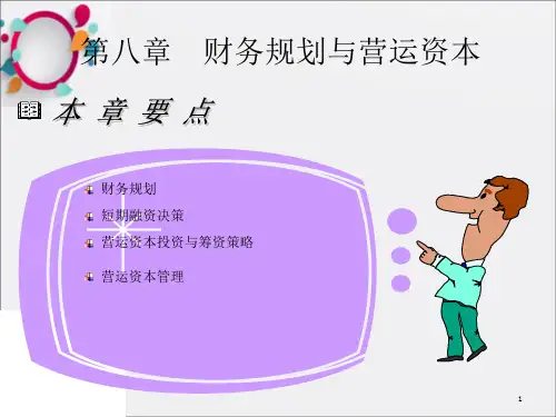 《财务规划与营运》PPT课件