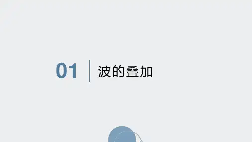 人教版波的干涉PPT课件1