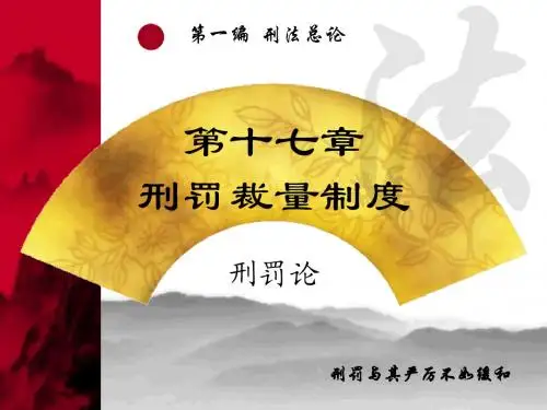 刑法学第十七章