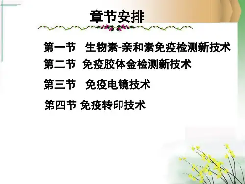 免疫检测新技术