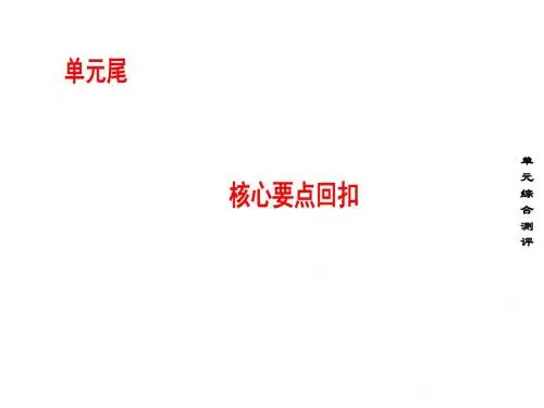 高中英语Unit5Meetingyourancestors核心要点回扣课件新人教选修8