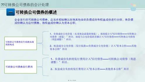 大数据与会计专业《8-24 可转换公司债券的会计处理》