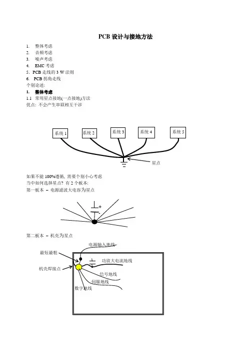 PCB设计与接地方法