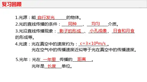 4.2  光的反射课件-2024-2025学年人教版(2024)物理八年级上册