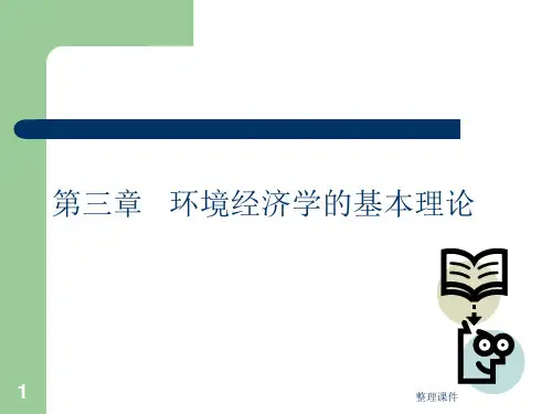 环境经济学基本理论