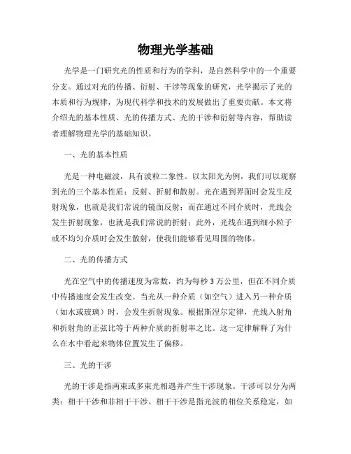 物理光学基础