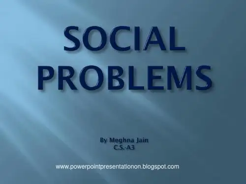 ppt on SOCIAL PROBLEMS FACED BY INDIAN WOMEN 社会问题