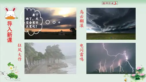 (部编版)小学语文一级下册《要下雨了》PPT精品课件