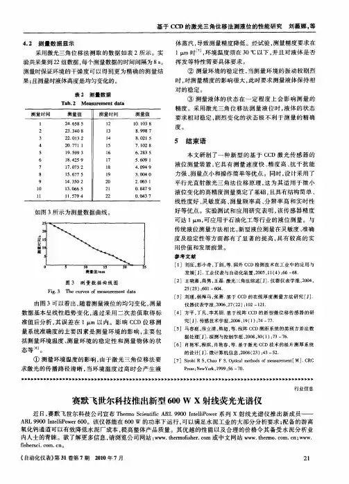 赛默飞世尔科技推出新型600WX射线荧光光谱仪