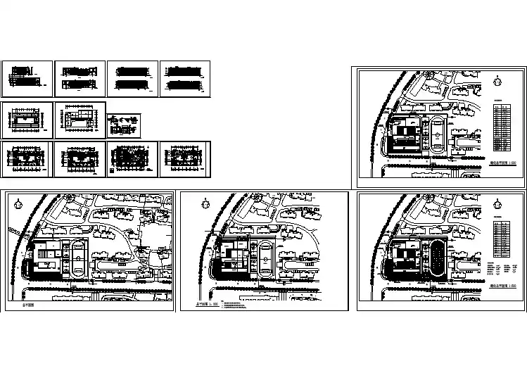 某地区小学教学综合楼建筑方案设计图纸