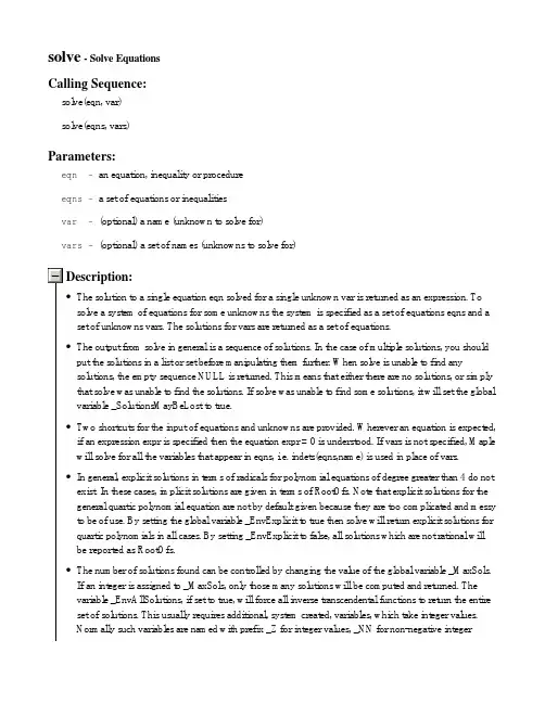 solve-SolveEquations