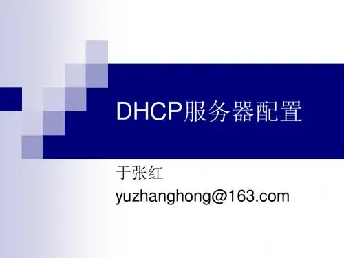 第6讲 DHCP配置(详)
