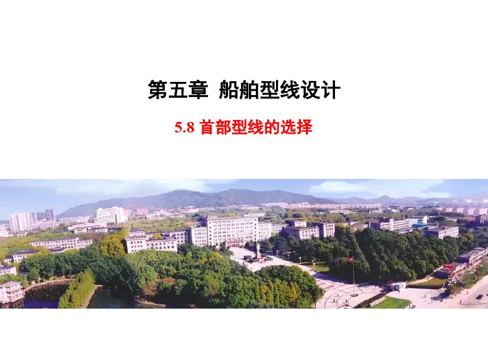 船舶设计原理_05_船舶型线设计_0508_首部型线的选择