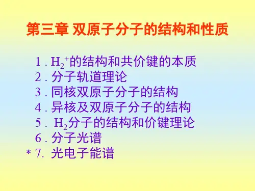 H2的结构和共价键的本质课件
